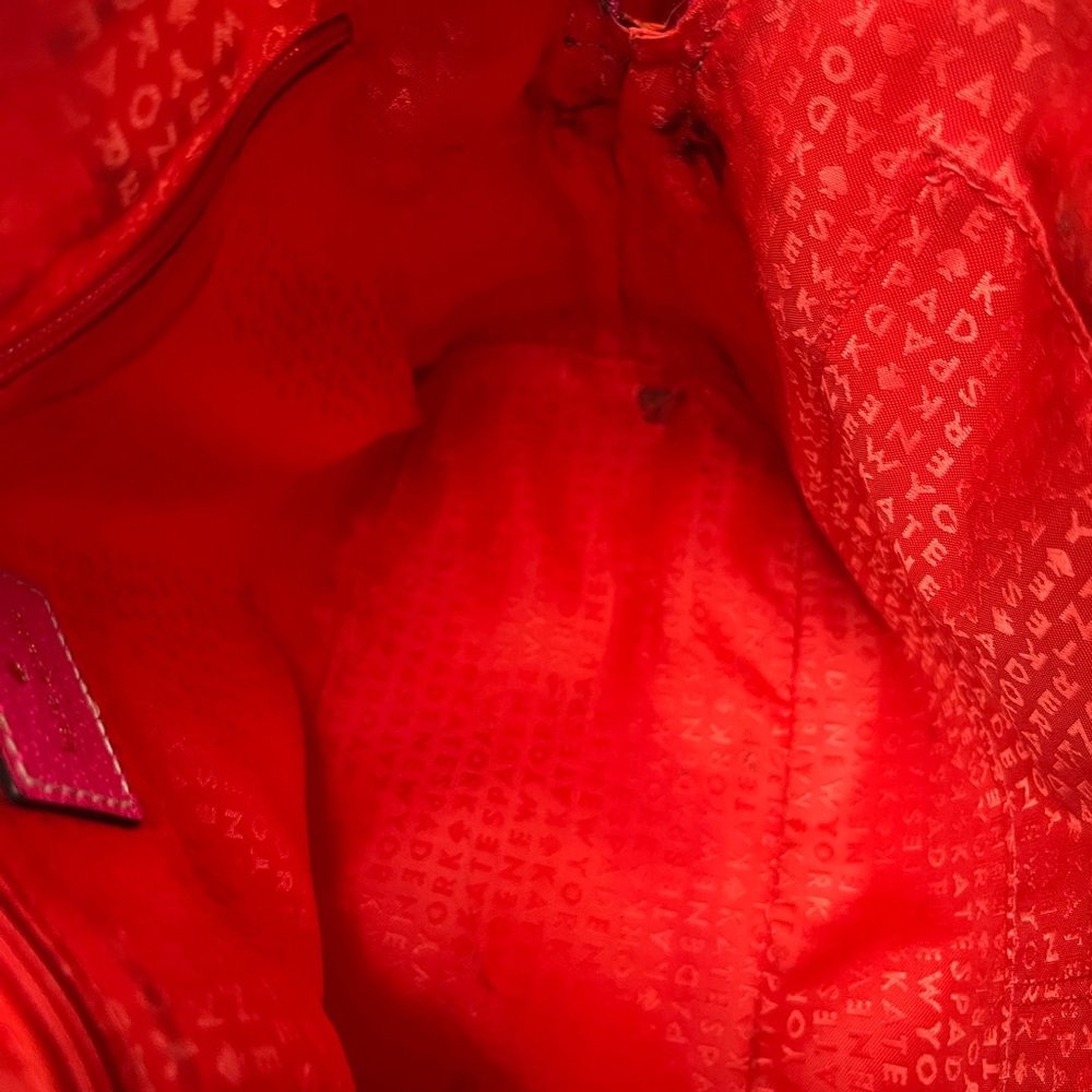 kate spade Hot Pink Leather Crossbody Satchel - Picture 9 of 16
